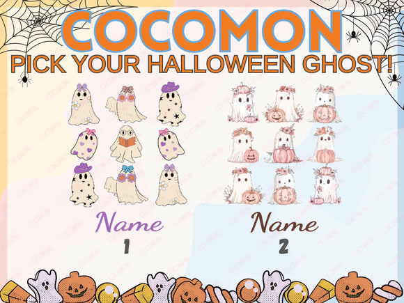 Personalized Halloween Tote Bag Custom Name Tote Kids Trick or Treat Halloween Gift Bag Goodie Bag Spooky Halloween Party Favor Gift Tote