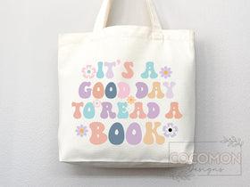 Book Lover Tote Bag — Book Lover Gift (086)