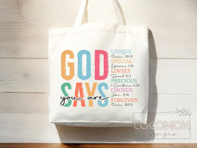 Christian Faith Tote Bag — Personalized Gift (048)