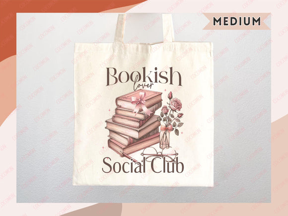 Book Lovers Tote Booktrovert Tote Bag Gift for Book Lover Bookworms Gift For Teachers Readers' Tote Shopper Library Bag School aesthetic bag