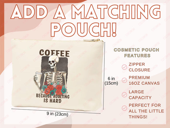 Funny Canvas Tote Bag Coffee Lover Bag Coffee Gift Everyday Tote Eco Friendly Tote Shopper Reusable Grocery Bag Cute School Bag Gift for Her