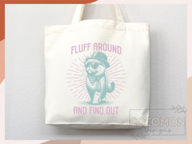 Cat Lover Tote Bag — Gift for Cat Lover (012)