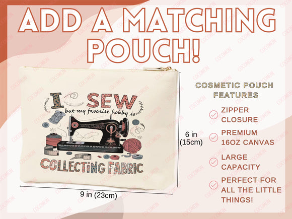 Sewing Lover Canvas Tote Bag Funny Gift Sewing Bag Knit Everyday Tote Eco Friendly Gift Tote Shopper Reusable Grocery Bag Cute Aesthetic Bag