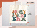Baking Lover Canvas Tote Bag Funny Baker Gift Tote Bag Everyday Tote Eco Friendly Gift Tote Shopper Reusable Grocery Bag Cute Aesthetic Bag