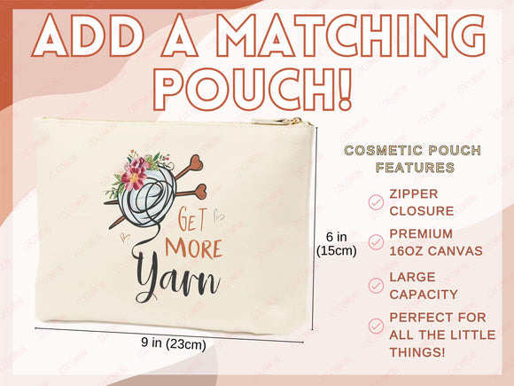 Knitting Lover Canvas Tote Bag Funny Knitting Bag Knit Everyday Tote Eco Friendly Gift Tote Shopper Reusable Grocery Bag Cute Aesthetic Bag