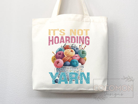 Knitting Lover Canvas Tote Bag Funny Knitting Bag Knit Everyday Tote Eco Friendly Gift Tote Shopper Reusable Grocery Bag Cute Aesthetic Bag