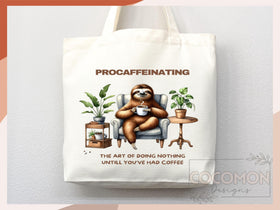 Coffee Lover Tote Bag — Coffee Lover Gift (020)