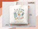 Teacher Appreciation Gift Tote Bag Canvas Custom Teacher Gift Personalized School Bag Gifted Teacher Tote Reusable Bag School Campus Bag