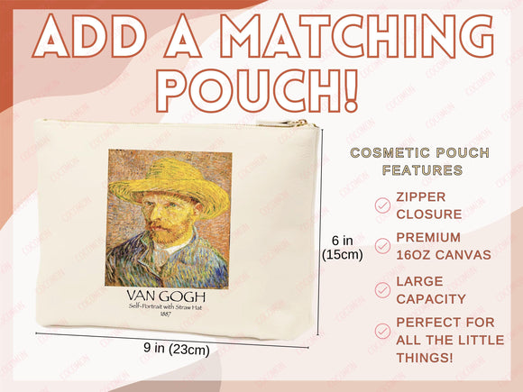 Van Gogh Tote Bag Artsy Bag Van Gogh Shoulder Bag Van Gogh School Tote Eco Friendly Aesthetic Tote Shopper Reusable Grocery Bag Gift for Her