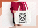 Funny Canvas Tote Bag Humor Bag Everyday Tote Eco Friendly Gift Tote Shopper Reusable Grocery Bag Cute Aesthetic Bag School Bag Gift for Her