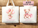 Personalized Name Tote Bag Kids Custom Name Tote Bag Custom Tote Shopper Women Bag Customized Name Gift For Her Kids Bag School Bag For Kids