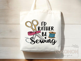 Sewing Lover Tote Bag — Sewing Lover Gift (005)