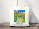 Monet Tote Bag Artsy Bag Monet Shoulder Bag Monet Gift School Tote Bag Eco Friendly Aesthetic Tote Shopper Reusable Grocery Bag Gift for Her