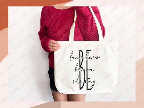 Faith Tote Bag Christian Tote Bag Gift Religious Scripture Gift Bible Verse Christian Girl Gift Church Sunday School Bag Campus Tote Shopper