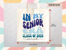 Custom Name Senior Tote Bag High School University Gift Graduation Bag for Her Personalized College Tote Campus School Bag Customized Gift