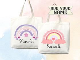 Personalized Name Tote Bag — Personalized Gift (009)