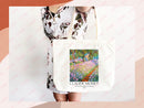 Monet Tote Bag Artsy Bag Monet Shoulder Bag Monet Gift School Tote Bag Eco Friendly Aesthetic Tote Shopper Reusable Grocery Bag Gift for Her