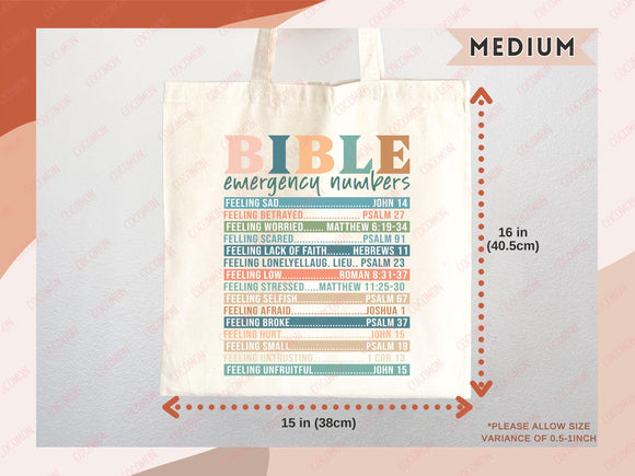 Faith Tote Bag Christian Tote Bag Gift Religious Scripture Gift Bible Verse Christian Girl Gift Church Sunday School Bag Campus Tote Shopper
