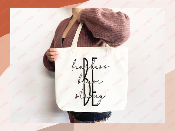 Faith Tote Bag Christian Tote Bag Gift Religious Scripture Gift Bible Verse Christian Girl Gift Church Sunday School Bag Campus Tote Shopper