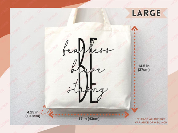 Faith Tote Bag Christian Tote Bag Gift Religious Scripture Gift Bible Verse Christian Girl Gift Church Sunday School Bag Campus Tote Shopper