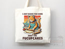 Funny Canvas Tote Bag Humor Bag Everyday Tote Eco Friendly Gift Tote Shopper Reusable Grocery Bag Cute Aesthetic Bag School Bag Gift for Her