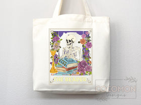 Book Lover Tote Bag — Book Lover Gift (095)