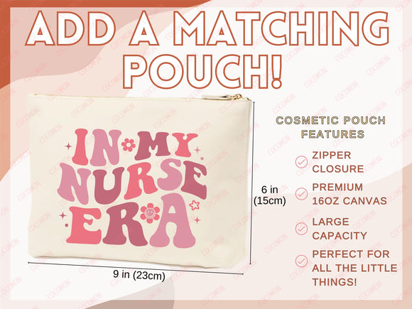 Nurse Canvas Tote Bag Nursing Bag Registered Nurse Gift for Her Women Bag Everyday Tote Eco Friendly Gift Tote Shopper Reusable Grocery Bag