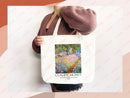 Monet Tote Bag Artsy Bag Monet Shoulder Bag Monet Gift School Tote Bag Eco Friendly Aesthetic Tote Shopper Reusable Grocery Bag Gift for Her