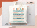 Faith Tote Bag Christian Tote Bag Gift Religious Scripture Gift Bible Verse Christian Girl Gift Church Sunday School Bag Campus Tote Shopper