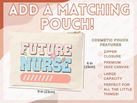 Nurse Canvas Tote Bag Nursing Bag Registered Nurse Gift for Her Women Bag Everyday Tote Eco Friendly Gift Tote Shopper Reusable Grocery Bag